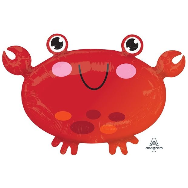 AN Шар фигура "Крабик" 22"/55 см х 15"/38 см (БГ-34)