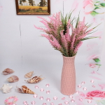 Ваза из пластика «Marlen-Эйвери» 1л 21*7,7см цвет розовый