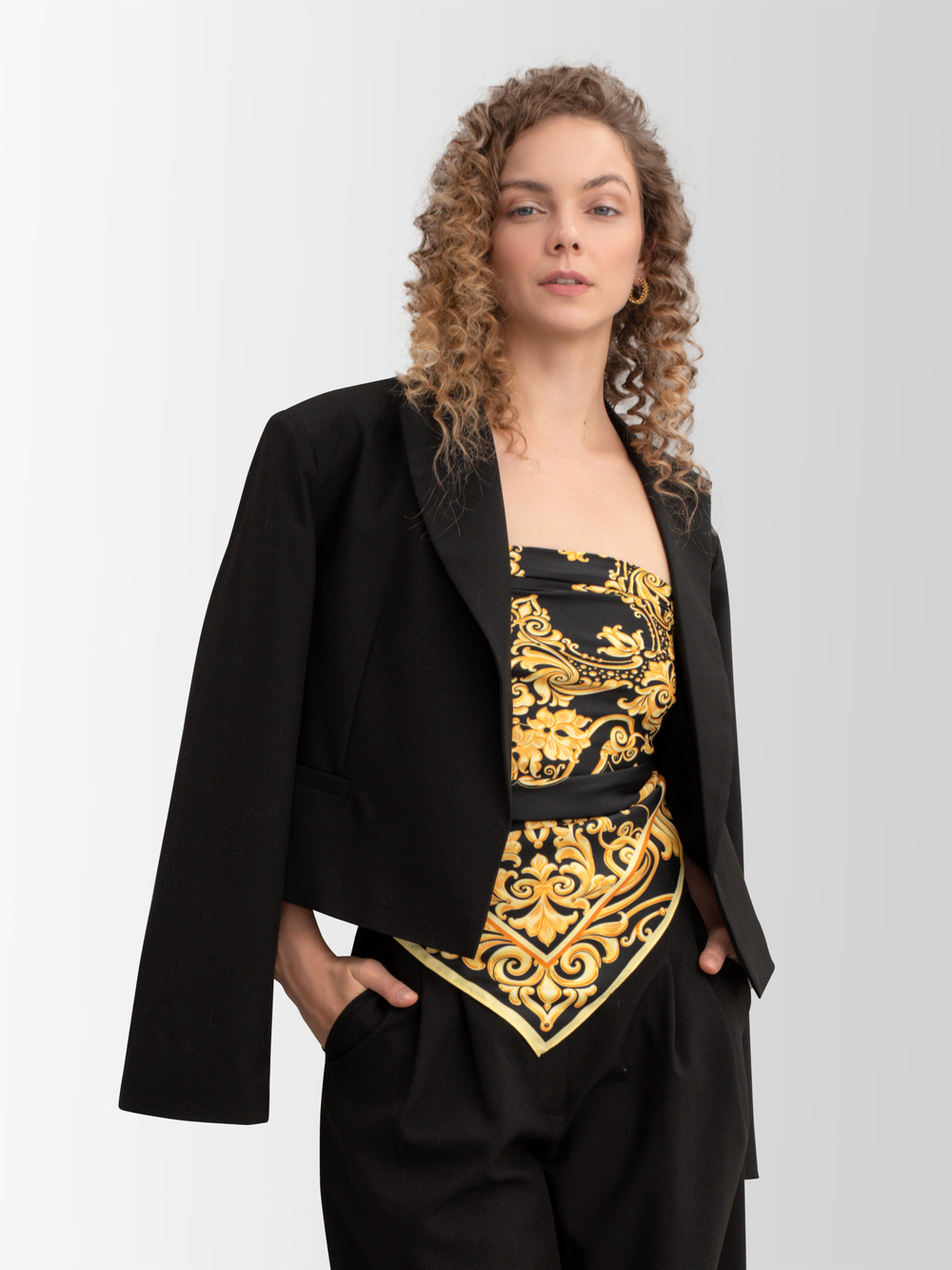 Платок «Златоустовская гравюра»