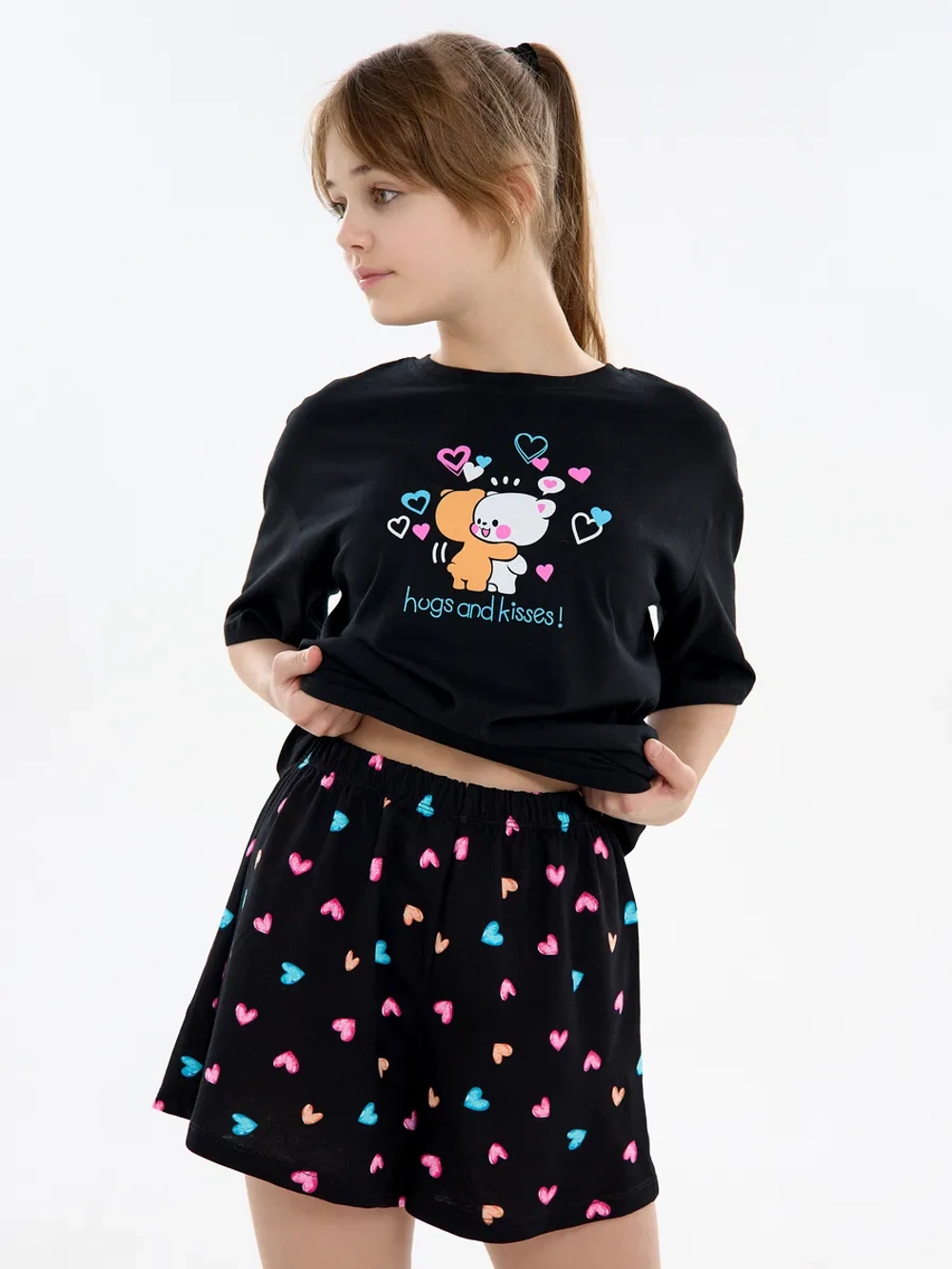 Пижама домашняя с шортами