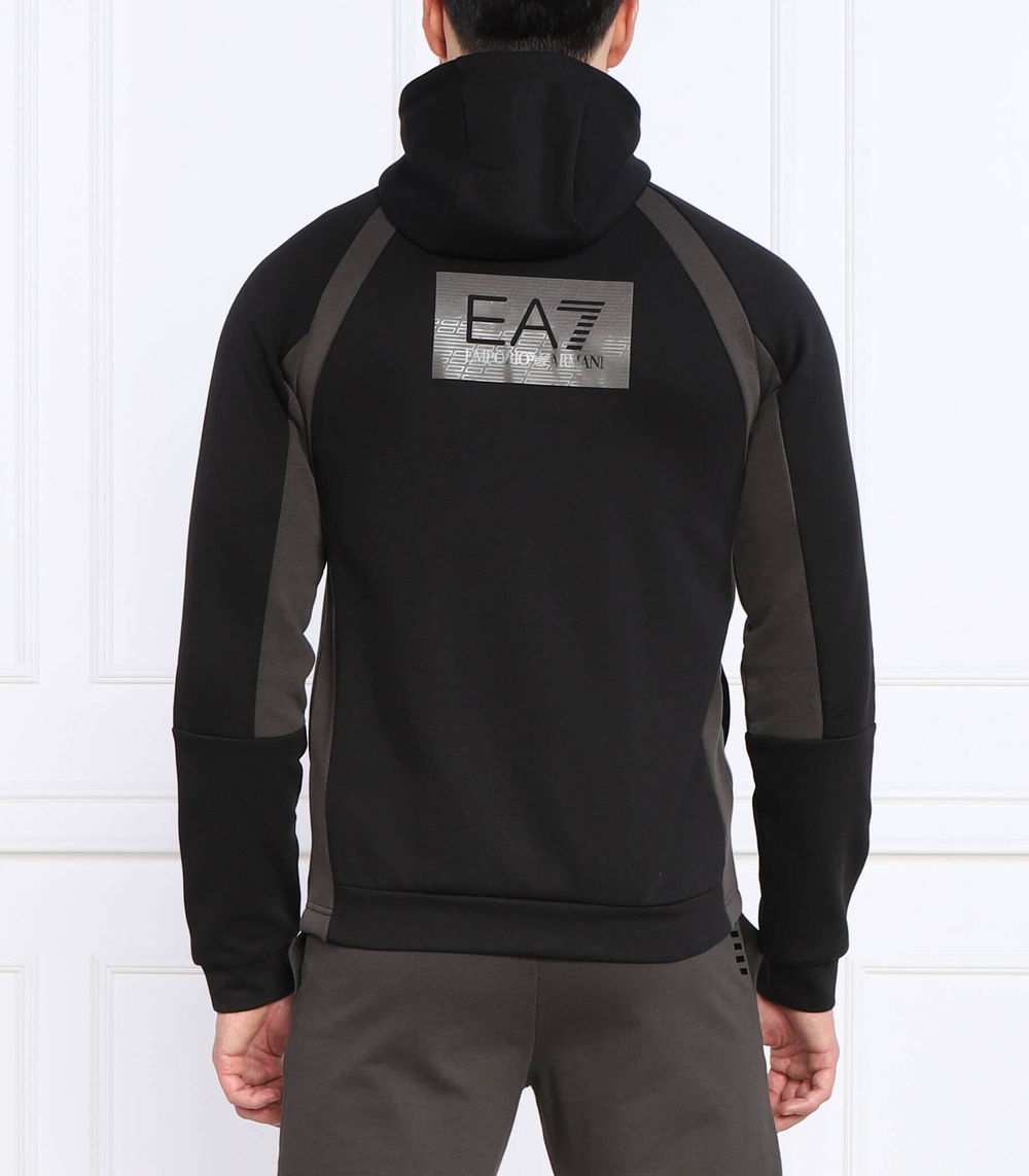 Худи EA7 - черный(3RPM29 PJF3Z)