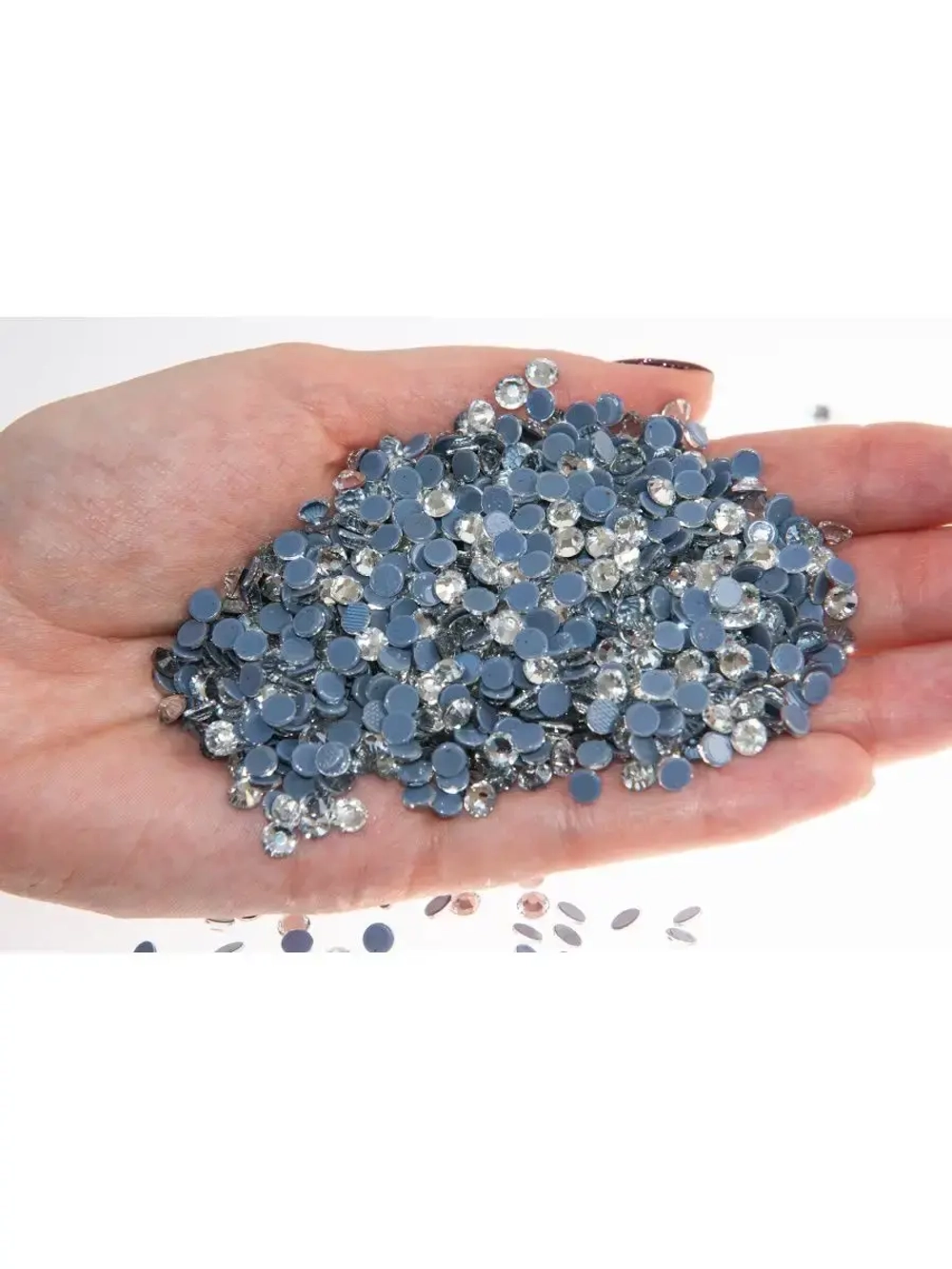 Стразы термоклеевые стекло Crystal ss20