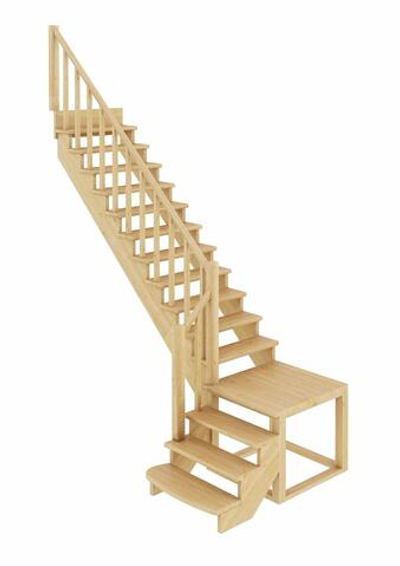 Лестница на второй этаж К-002м/1 Левая