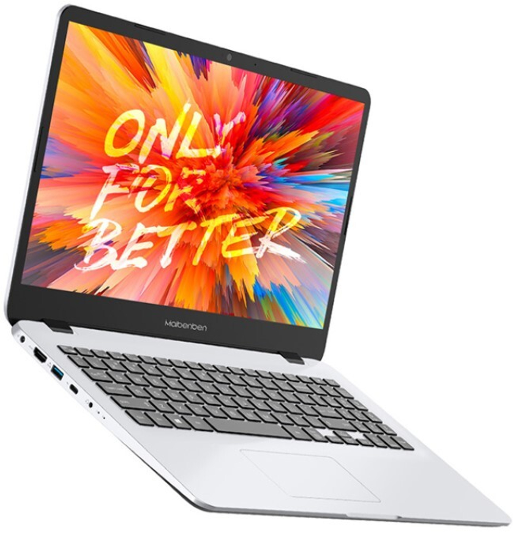 Ноутбук  Maibenben M543 15.6 ", Ryzen 3, 8 Гб RAM, 512 Гб SSD, Radeon Graphics, Серебристый