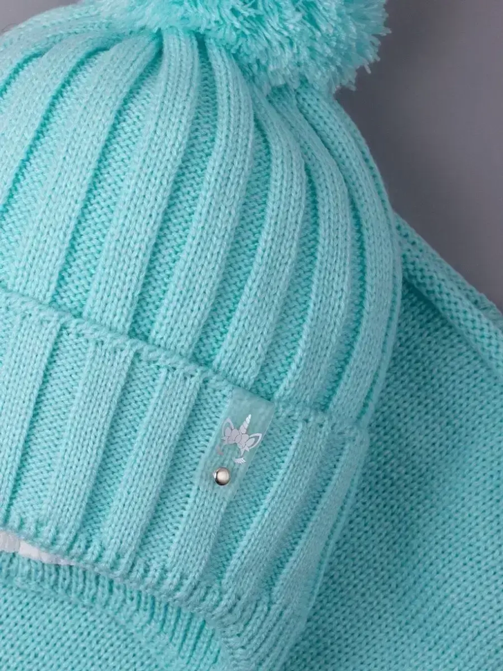 Шапка для девочек осенняя и снуд