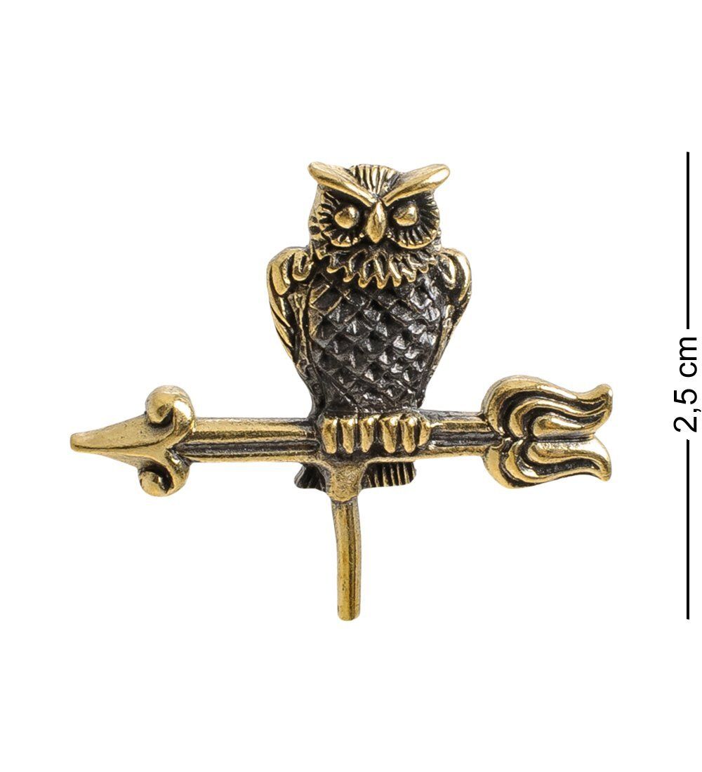 Народные промыслы AM-1410 Фигурка «Флюгер Сова к башне» (латунь)