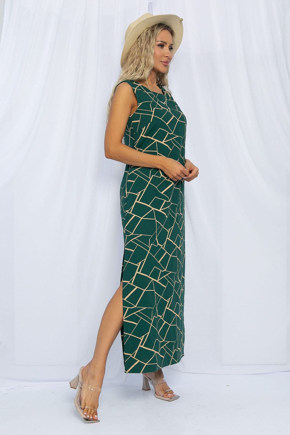 Платье Дария (изумруд) П13481-1М LT Collection
