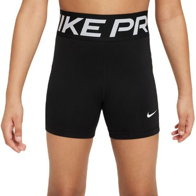 Шорты для девочки теннисные Nike Kids Pro Dri-Fit Shorts - black/white