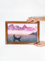 Н.К. Рерих "Весть от Гималаев" репродукция KR13