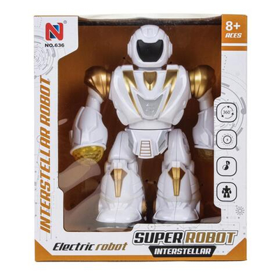 Робот на батарейках, коробка 636