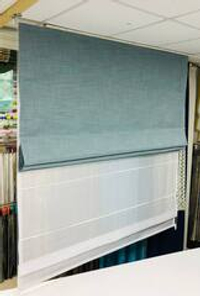 Римская штора День-Ночь из тканей Megara 5505 col. 19 и Arya Doss v-02