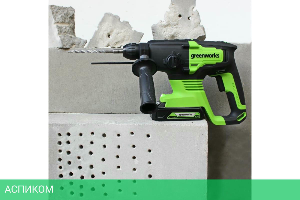Перфоратор Greenworks GD24SDS2 (3803007UB)