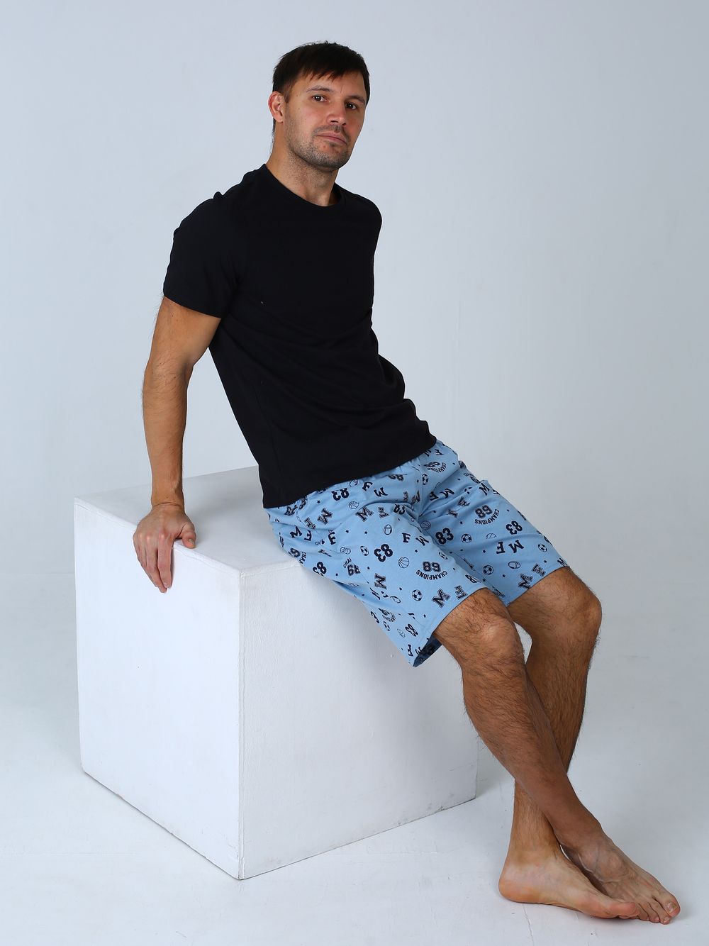 С-515 Шорты мужские из 100% хлопка