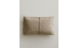 Zara Home наволочка декоративная из льна, зелёный, 30x50 см