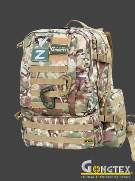 Рюкзак тактический Gongtex Diplomat Backpack, 50 л (0151). Мультикам