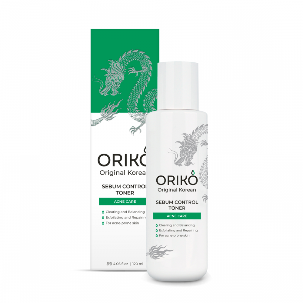 ORIKO Sebum Control Toner Acne Care Тонер для лица для проблемной кожи с ниацинамидом 120мл