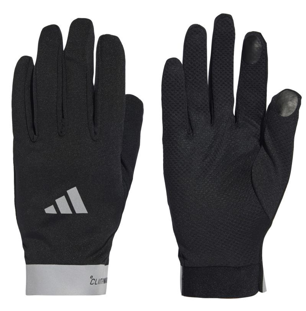 Перчатки спортивные Adidas Running Climawarm - black
