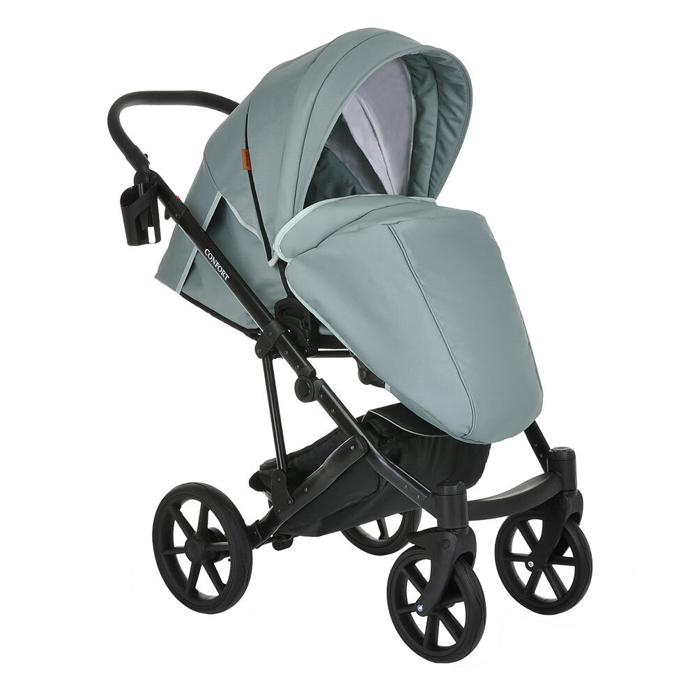 PITUSO Коляска 2 в1 CONFORT короб+прогулка Misty Mint/Plus