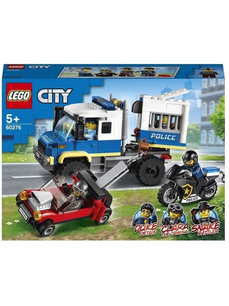 Конструктор LEGO City Police 60276 Транспорт для перевозки преступников