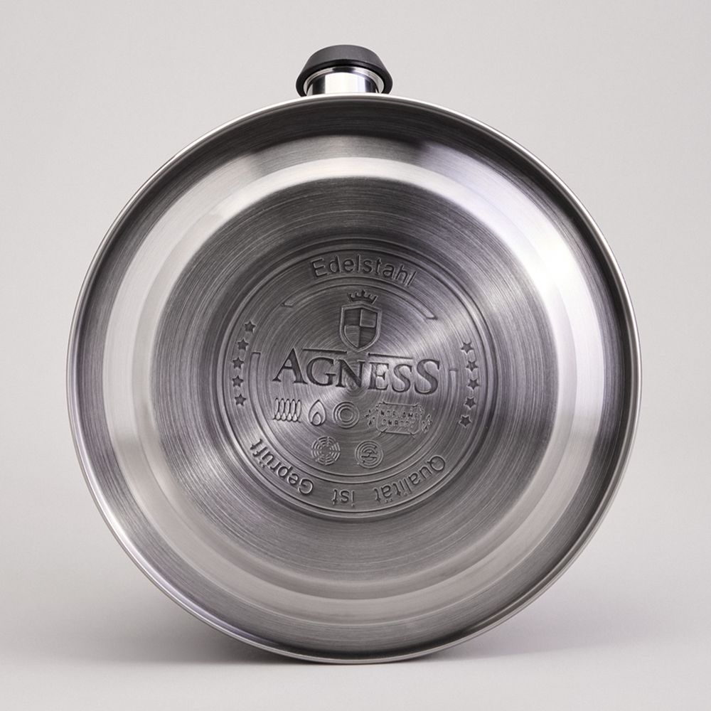 ЧАЙНИК СО СВИСТКОМ И МЕРНОЙ ШКАЛОЙ, 3,2Л