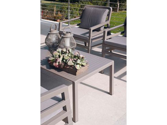 Столик пластиковый Aria 100 цвет тортора Италия Nardi