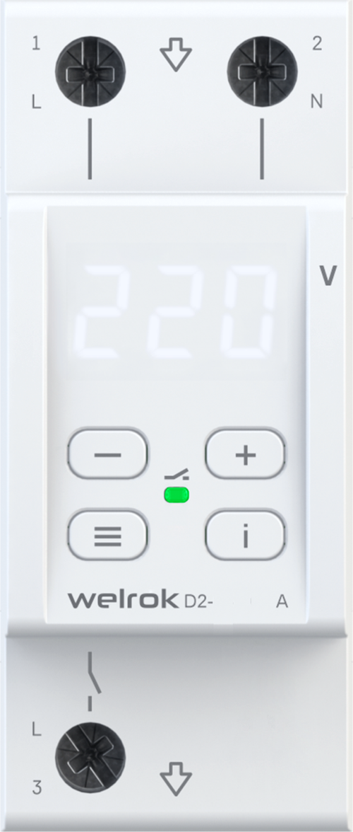 Реле напряжения Welrok D2-50