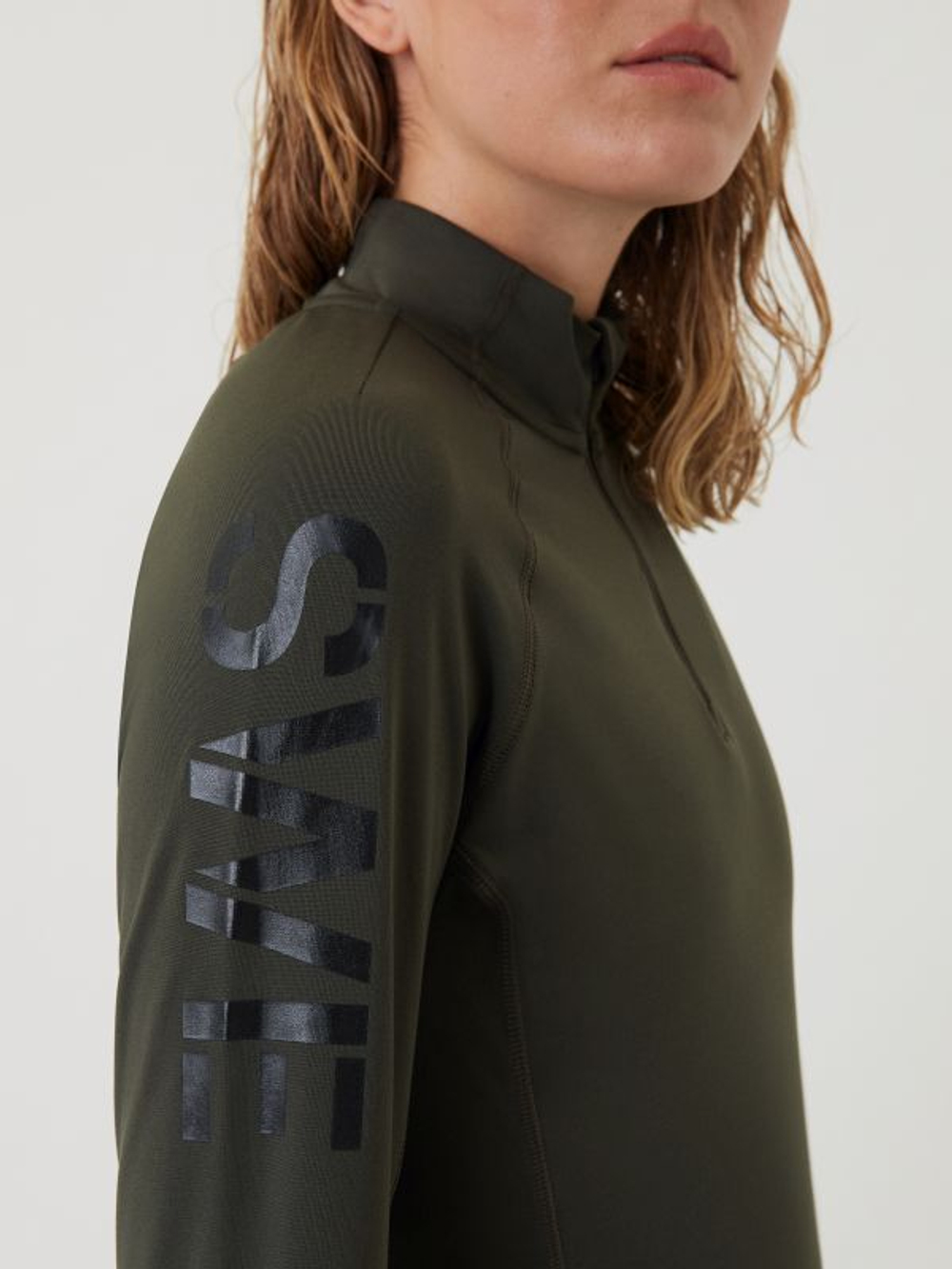 Женская Кофта теннисная Björn Borg Sthlm Midlayer - зеленый