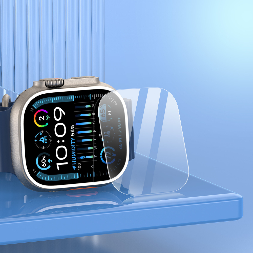 Защитное закаленное стекло от Dux Ducis для смарт часов Apple Watch Ultra 49mm, серия Eapa Screen Protector