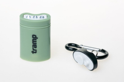 Tramp фонарь-брелок магнитный (пластик) (оливковый)