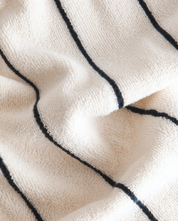 Zara Home - Регулярное полосатое банное полотенце, бежевый, 30х50 см