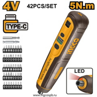 Аккумуляторная отвертка 4В, 5Hm, 1/4 SUPER NGCO CSDLI0406