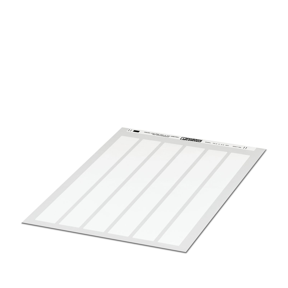 0807106 - BMKL 26,8X6,8 WH - Этикетки в листах DIN-A4