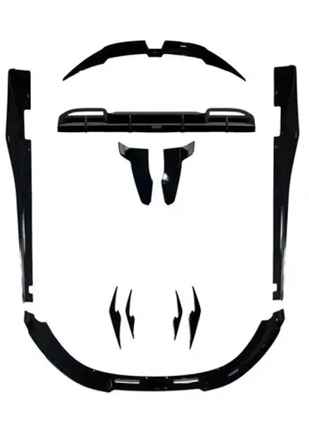 Обвес для Xiaomi SU7 Сяоми губа переднего бампера боковые юбки задний диффузор