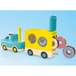 Playmobil - Junior Crazy Donut Truck с функцией штабелирования и сортировки 71702 / артикул   71702  / GTIN 4008789717023