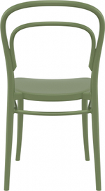 Стул пластиковый Siesta Contract Marie, оливковый