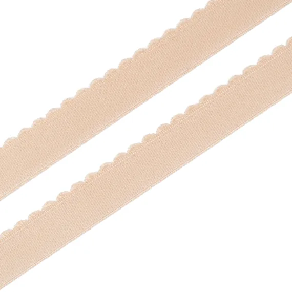 Резинка отделочная бежевая 20 мм (цв. 126), 605/20