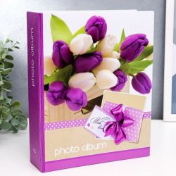Фотоальбом Image Art IA-200PP серия 355 Цветы термосварка 50 листов 200 фотографий размер 10х15 | Image Art