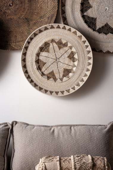 Декоративная настенная панель ZIRBA 32573, Ø60 см