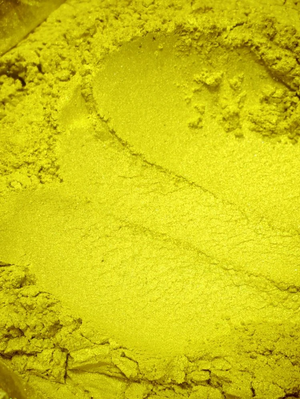 Премиум 8901 Жёлтый лимонный - перламутровый сухой краситель