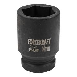 Головка ударная глубокая 1'', 44мм (6гр) FORCEKRAFT FK-48510044