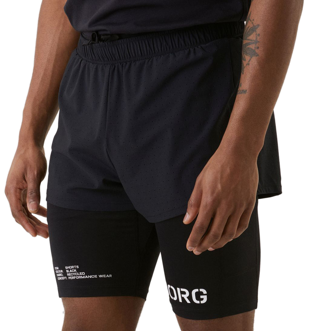 Мужские теннисные шорты Björn Borg Sthlm Rfd Shorts - черный