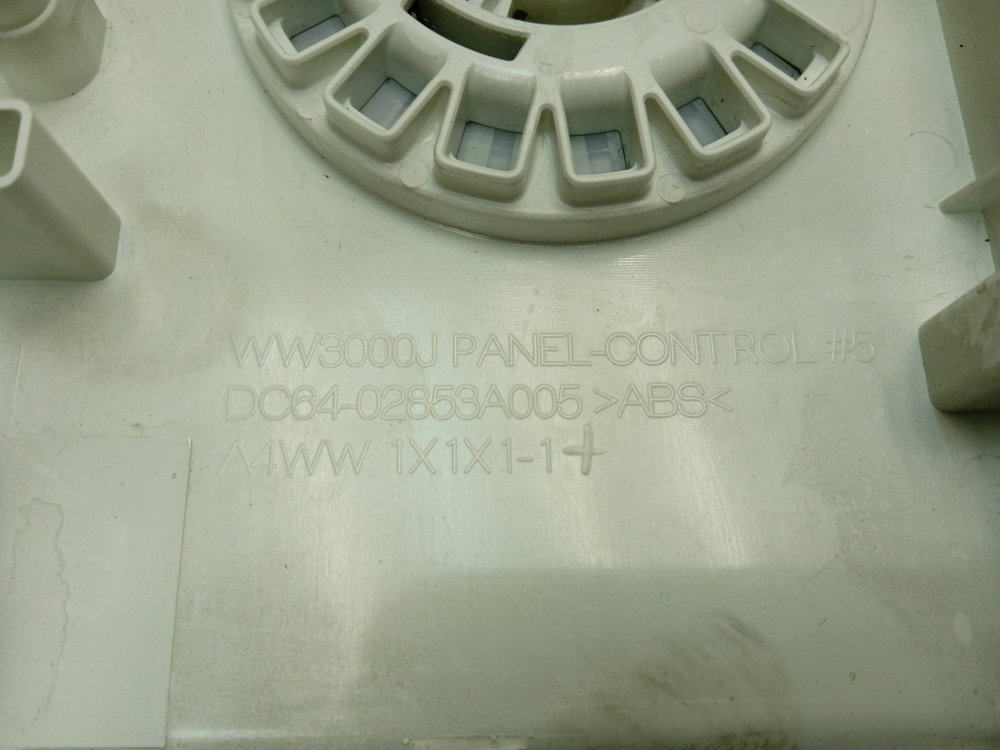 WW60J3097JWDLP кт171 Лицевая панель для стиральной машины Samsung WW60J3097JWDLP б/у