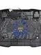 Подставка для ноутбука Buro BU-LCP156-B114 15.6&quot; 1xUSB 1x 140ммFAN черная