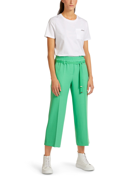 Широкие брюки с поясом