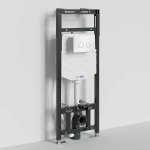 Инсталляция для унитаза WasserKraft Alme 15TLT.010.ME.WH01 кнопка белая глянцевая