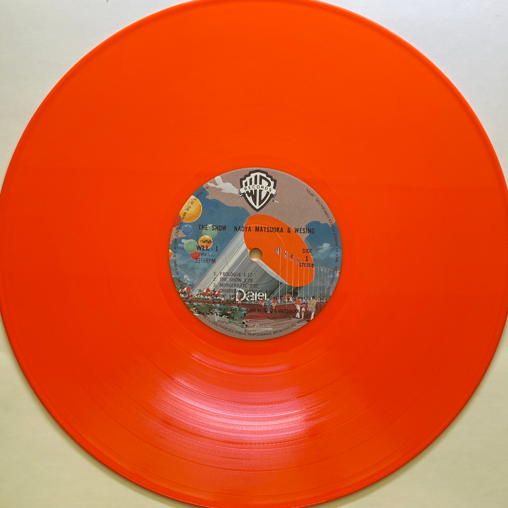 Naoya Matsuoka & Wesing ‎– The Show (Япония 1981г.) Orange