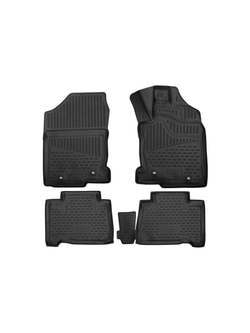 Коврики в салон для LEXUS NX 2014-2017 правый руль, 4шт. (полиуретан) ELEMENT3DA0N018210K