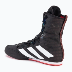Боксёрки Adidas Box Hog 4 core black/cloud white/pure ruby