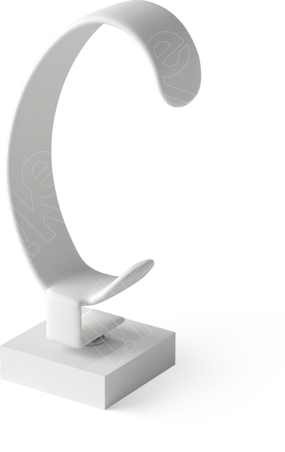 Подставка акриловая для часов/кубик/скоба 20 мм.