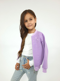 14-24-7 Жакет (бомбер) для девочки